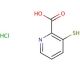 3-Mercaptopicolinic Acid, Hydrochloride (CAS 320386-54-7) - chemical structure image
