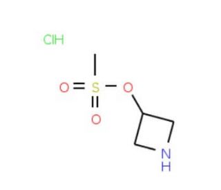 3-Methanesulfonatoazetidine hydrochloride (CAS 36476-89-8) - chemical structure image