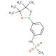 3-(Methanesulfonylamino)phenylboronic acid pinacol ester (CAS 305448-92-4) - chemical structure image