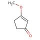 3-Methoxy-2-cyclopenten-1-one (CAS 4683-50-5) - chemical structure image