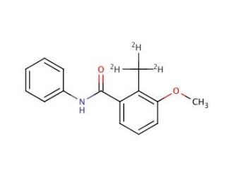 3-Methoxy-2-methyl-d3-N-phenylbenzamide (CAS 1020719-60-1) - chemical structure image