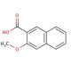 3-Methoxy-2-naphthoic acid (CAS 883-62-5) - chemical structure image