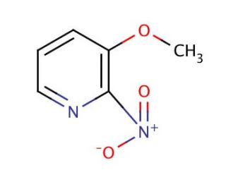 3-Methoxy-2-nitropyridine (CAS 20265-37-6) - chemical structure image
