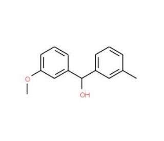 3-Methoxy-3&prime;-methylbenzhydrol - chemical structure image