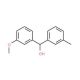 3-Methoxy-3′-methylbenzhydrol - chemical structure image