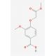 3-methoxy-4-(2-methoxy-2-oxoethoxy)benzoic acid - chemical structure image
