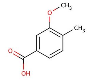 3-Methoxy-4-methylbenzoic acid (CAS 7151-68-0) - chemical structure image