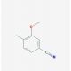 3-Methoxy-4-methylbenzonitrile (CAS 3556-60-3) - chemical structure image