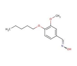 3-Methoxy-4-pentyloxy-benzaldehyde oxime - chemical structure image