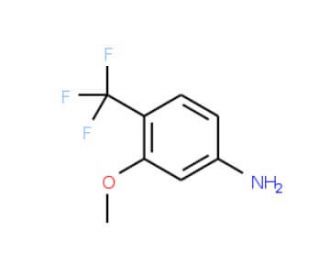 3-Methoxy-4-(trifluoromethyl)phenylamine - chemical structure image