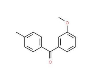 3-Methoxy-4&prime;-methylbenzophenone (CAS 82520-37-4) - chemical structure image