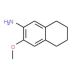 3-Methoxy-5,6,7,8-tetrahydro-naphthalen-2-ylamine - chemical structure image