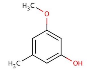 3-Methoxy-5-methylphenol (CAS 3209-13-0) - chemical structure image