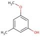 3-Methoxy-5-methylphenol (CAS 3209-13-0) - chemical structure image