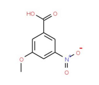 3-methoxy-5-nitrobenzoic acid (CAS 78238-12-7) - chemical structure image