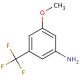 3-Methoxy-5-(trifluoromethyl)aniline (CAS 349-55-3) - chemical structure image