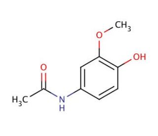 3-Methoxy Acetaminophen (CAS 3251-55-6) - chemical structure image