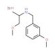 (3-Methoxy-benzyl)-(2-methoxy-1-methyl-ethyl)-amine hydrobromide - chemical structure image