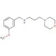 (3-Methoxy-benzyl)-(3-morpholin-4-yl-propyl)-amine - chemical structure image