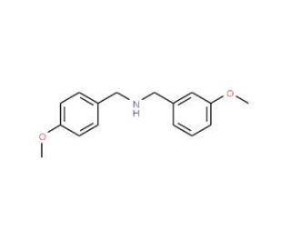 (3-Methoxy-benzyl)-(4-methoxy-benzyl)-amine (CAS 148235-02-3) - chemical structure image