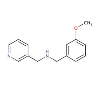 (3-Methoxy-benzyl)-pyridin-3-ylmethyl-amine - chemical structure image