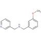 (3-Methoxy-benzyl)-pyridin-3-ylmethyl-amine - chemical structure image