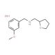 (3-Methoxy-benzyl)-(tetrahydro-furan-2-ylmethyl)-amine hydrobromide - chemical structure image