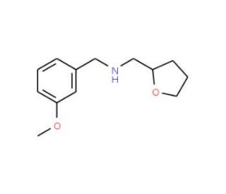 (3-Methoxy-benzyl)-(tetrahydro-furan-2-ylmethyl)-amine - chemical structure image