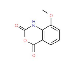 3-Methoxy-isatoic anhydride (CAS 34954-65-9) - chemical structure image