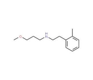 3-Methoxy-N-(2-methylphenethyl)-1-propanamine - chemical structure image