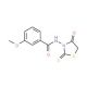 3-Methoxy-N-(4-oxo-2-thioxo-thiazolidin-3-yl)-benzamide - chemical structure image