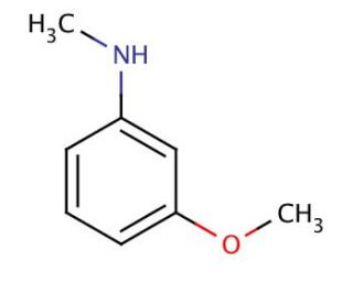 3-Methoxy-N-methylaniline (CAS 14318-66-2) - chemical structure image