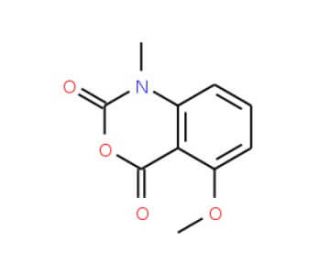 3-Methoxy-N-methylisatoic anhydride (CAS 91105-97-4) - chemical structure image