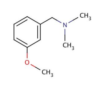 3-Methoxy-N,N-dimethylbenzylamine (CAS 15184-99-3) - chemical structure image