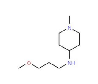 (3-Methoxy-propyl)-(1-methyl-piperidin-4-yl)-amine - chemical structure image