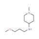 (3-Methoxy-propyl)-(1-methyl-piperidin-4-yl)-amine - chemical structure image
