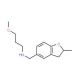 (3-Methoxy-propyl)-(2-methyl-2,3-dihydro-benzofuran-5-ylmethyl)-amine - chemical structure image