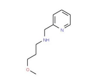 (3-Methoxy-propyl)-pyridin-2-ylmethyl-amine - chemical structure image