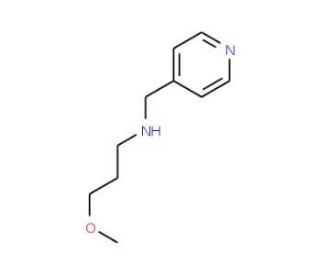(3-Methoxy-propyl)-pyridin-4-ylmethyl-amine - chemical structure image
