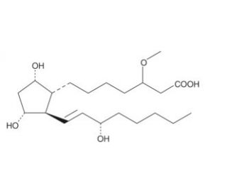 3-methoxy Prostaglandin F1&alpha; (CAS 54432-43-8) - chemical structure image