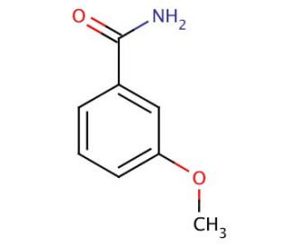 3-Methoxybenzamide (CAS 5813-86-5) - chemical structure image