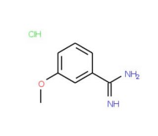 3-Methoxybenzamidine hydrochloride (CAS 26113-44-0) - chemical structure image