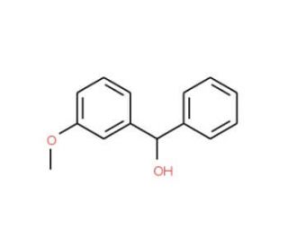 3-Methoxybenzhydrol - chemical structure image