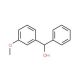 3-Methoxybenzhydrol - chemical structure image