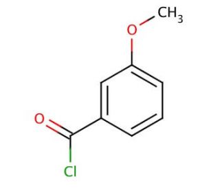 3-Methoxybenzoyl chloride (CAS 1711-05-3) - chemical structure image