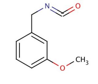3-Methoxybenzyl isocyanate (CAS 57198-56-8) - chemical structure image