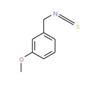 3-Methoxybenzyl isothiocyanate (CAS 75272-77-4) - chemical structure image