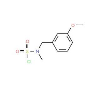 3-methoxybenzyl(methyl)sulfamoyl chloride - chemical structure image