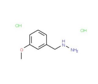 3-Methoxybenzylhydrazine dihydrochloride (CAS 194242-26-7) - chemical structure image