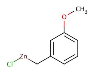 3-Methoxybenzylzinc chloride solution (CAS 312693-16-6) - chemical structure image